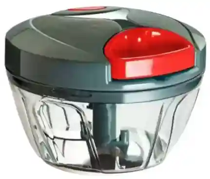  DDecora 3 Stainless Steel Blade, powerful mini handy quick 450 ml (GRAY) Vegetable & Fruit Chopper